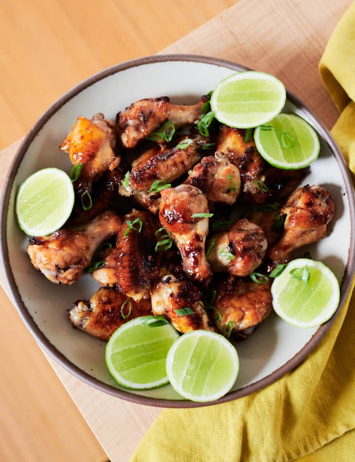 Sticky Mojo-Inspired Chicken Wings in Bowl