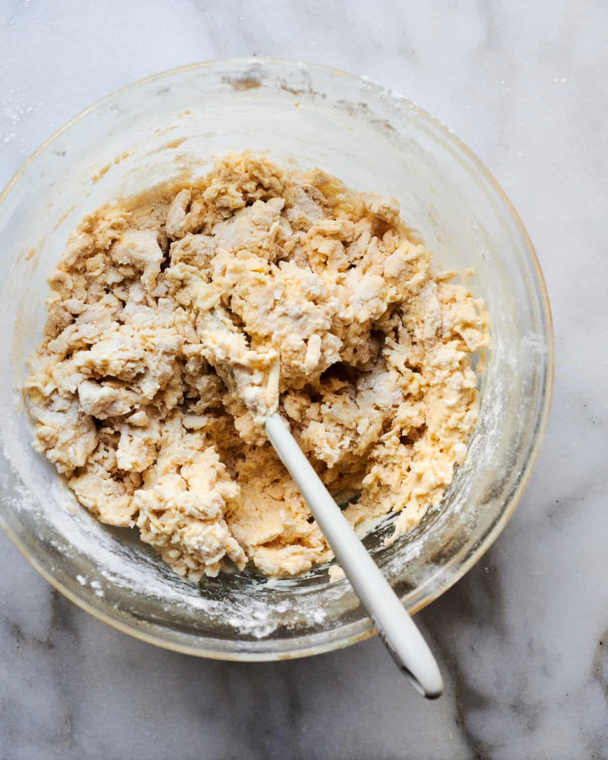 Dough in a bowl. 