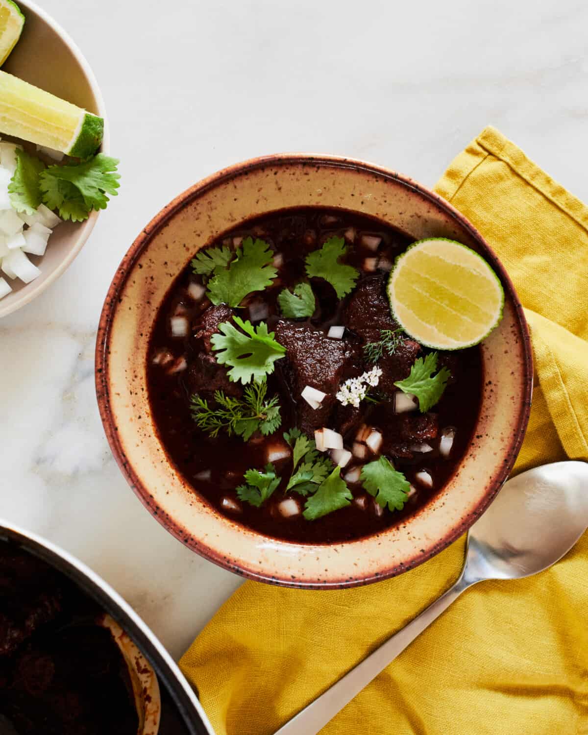 Birria Soup Bowl Alternative View