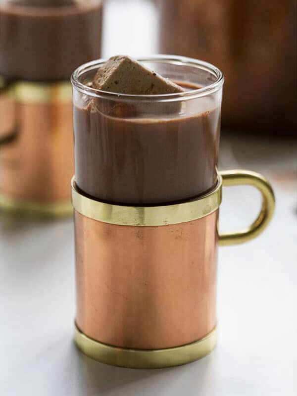 Homemade Hot Chocolate in a mug.