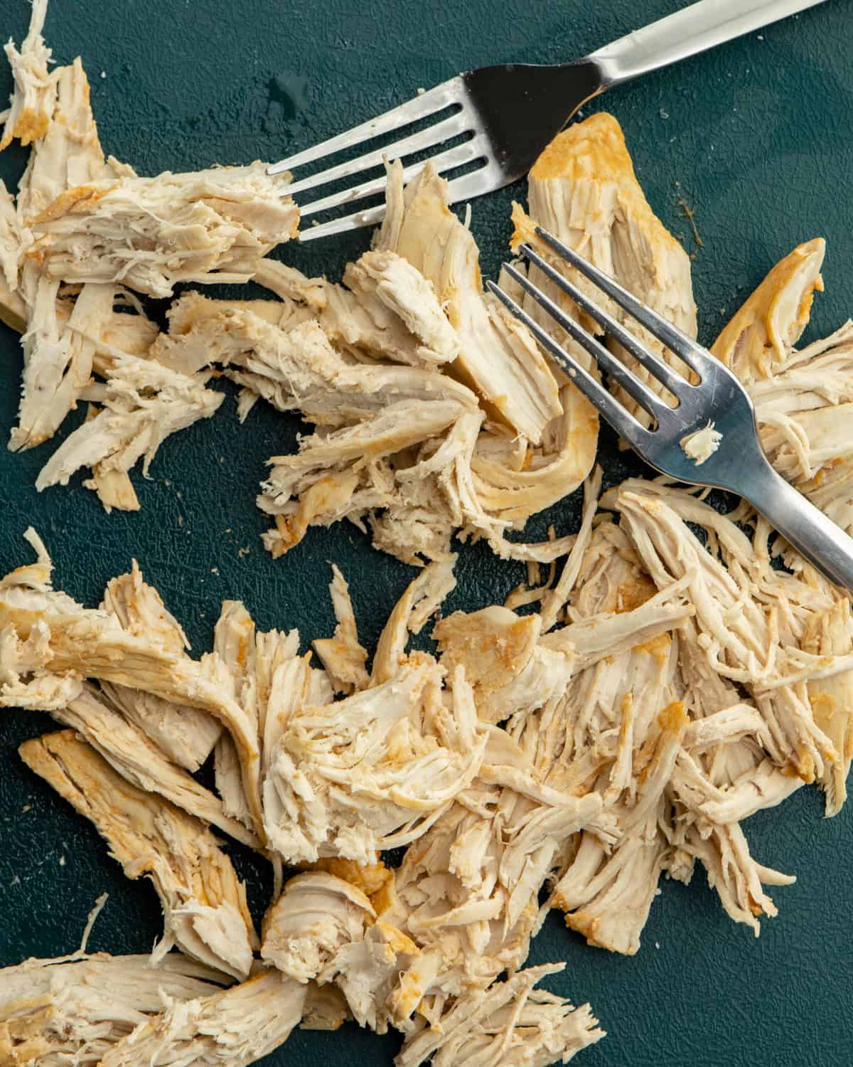 Shredded chicken.