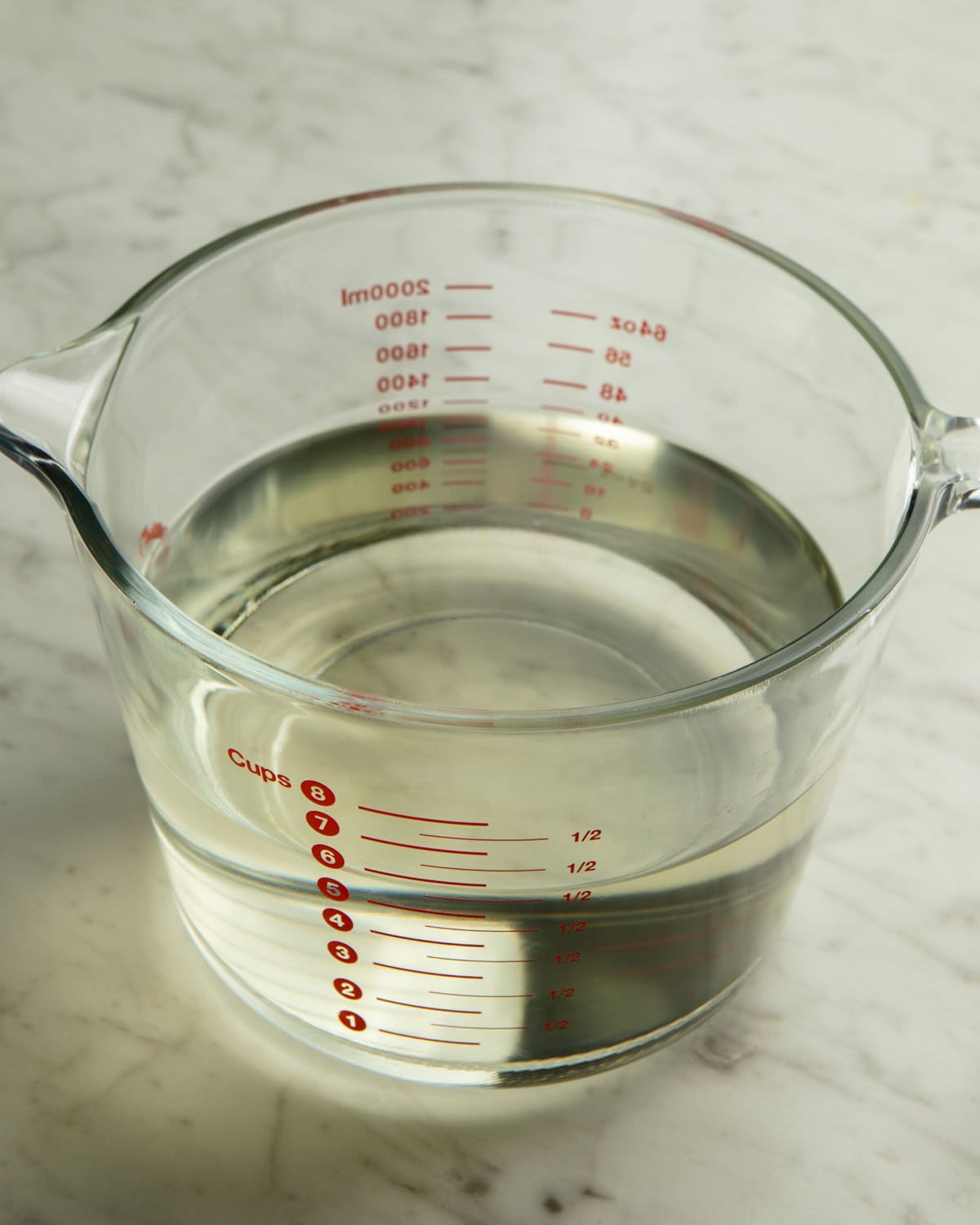 Simple syrup mixture. 