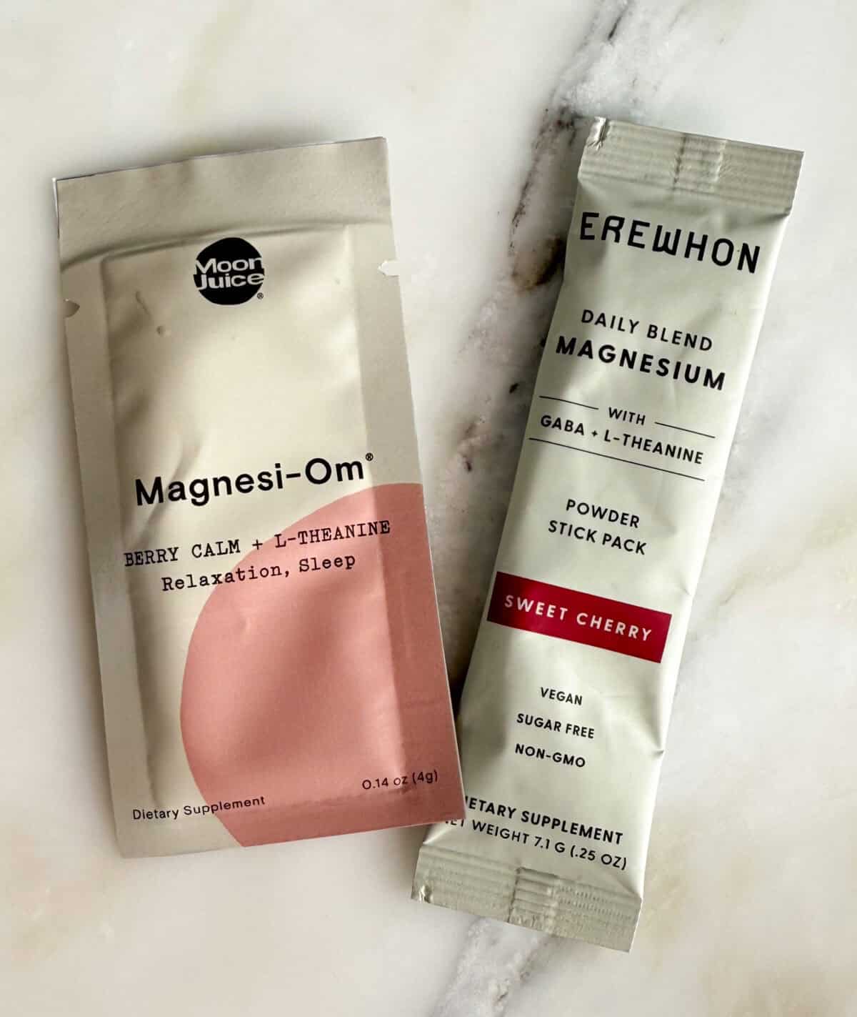 Magnesium packets. 