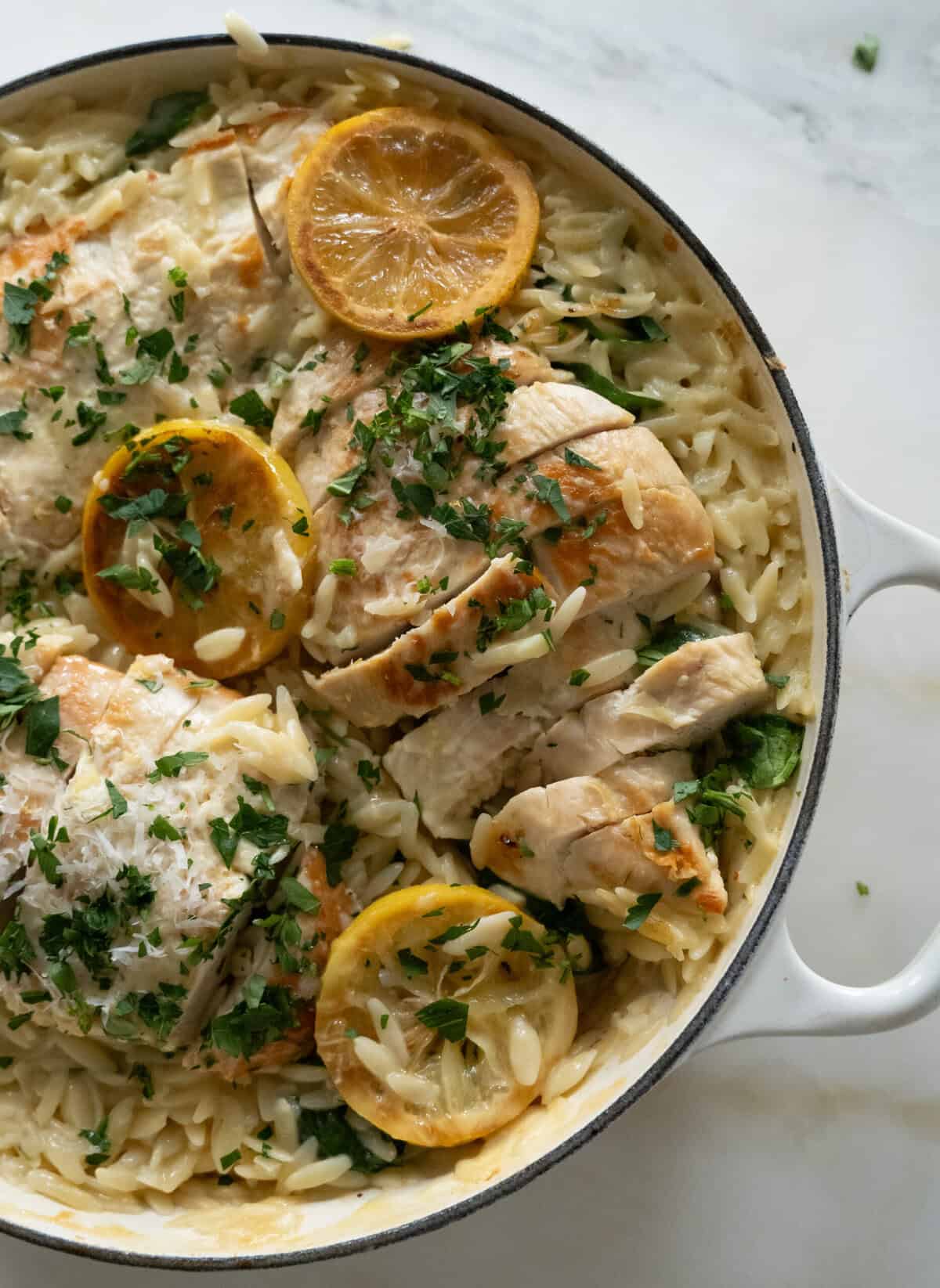 One-Pan Orzo Chicken