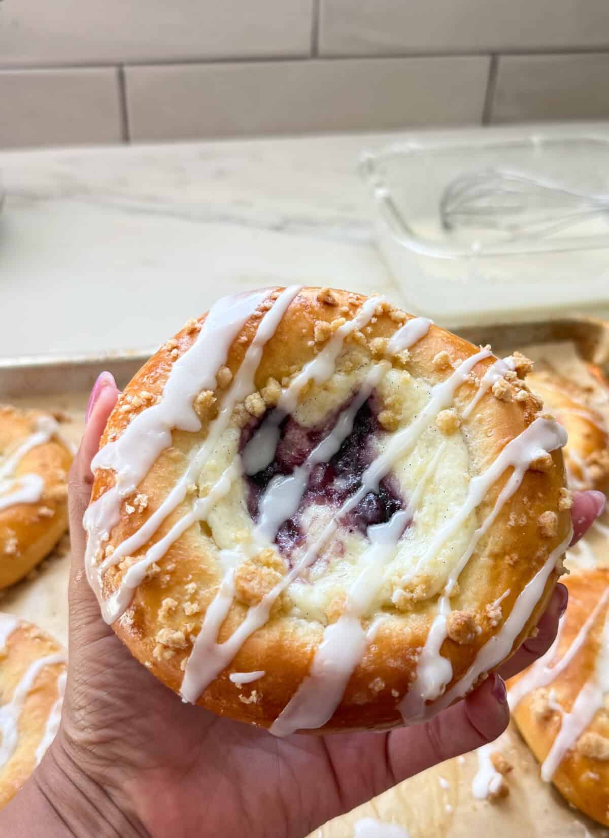 Berry Cheese Danish.