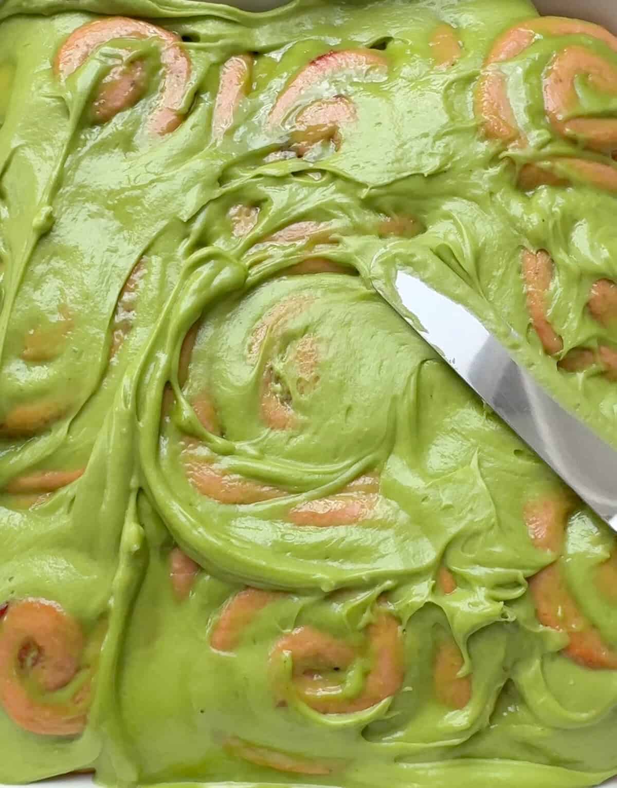 Strawberry Matcha Latte Rolls