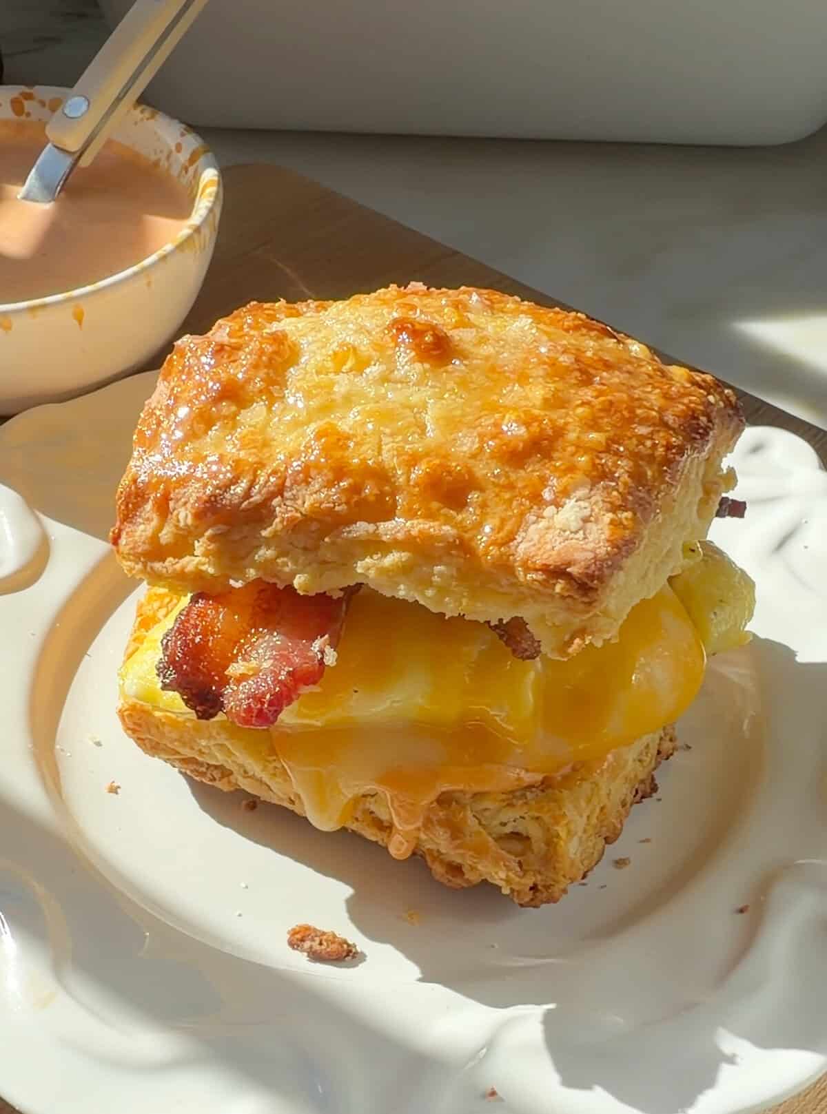 Breakfast Biscuit Sandwiches