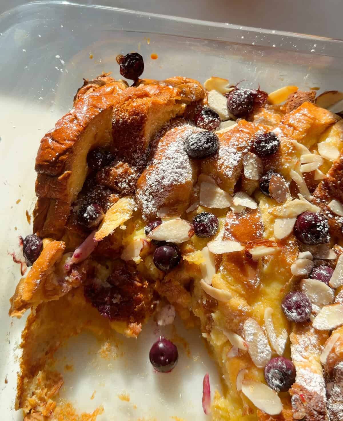 Lemon Blueberry Overnight French Toast.