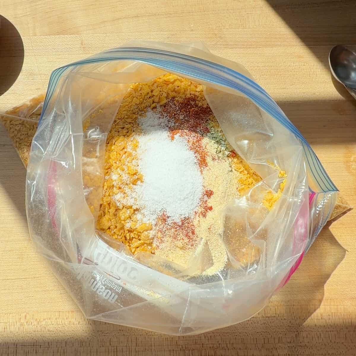 Dry dredge in storage bag.