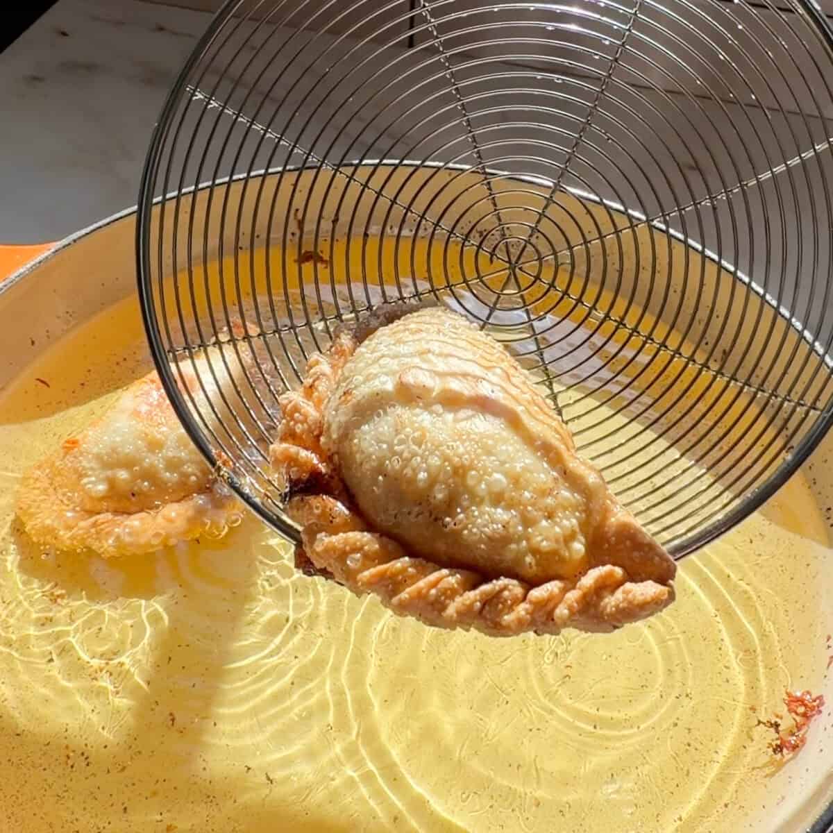 Fried In-N-Out empanada.