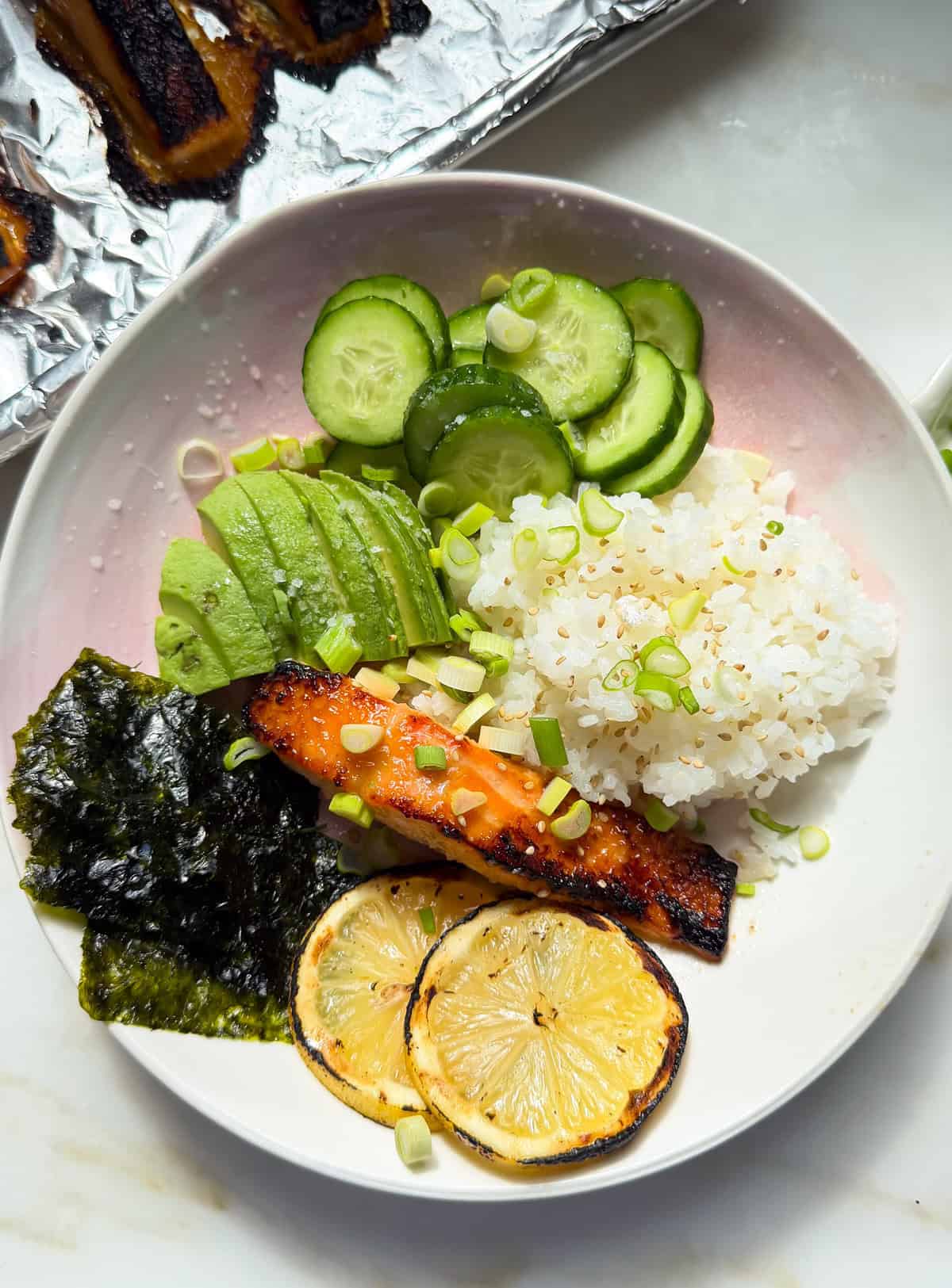 Miso Lemon Salmon